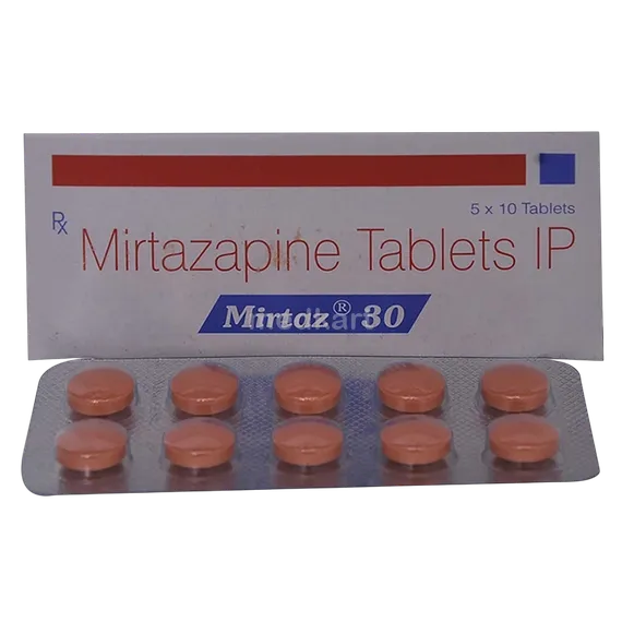 mirtaz 30mg tablet 10's